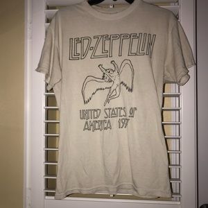 Led Zeppelin USA 1977 vintage t-shirt